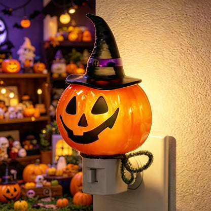 🔥LAST DAY 50% OFF🎃👻Animated Seesaw Ghost Plug In LED Night Light