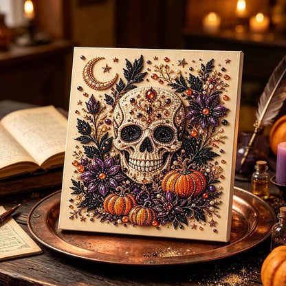 👻✨ Halloween Pearl Art DIY Kit – Turn Tiny Pearls into Spooky-Cute Magic