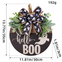 Ghost Wooden Plaque
