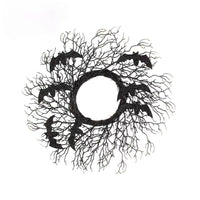 🦇 Black Twig Bat Wreath