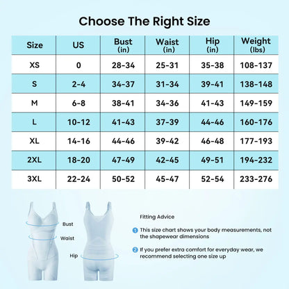 Solvs Icy-Slide Bodysuit, Tummy Control Butt Lifter Faja Shapewear, Ultra Thin Breathable Cooling Seamless Bra Free Body Shaper for Summer