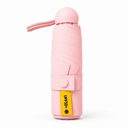 🏖️ UPF50+ Ultra Mini Pocket Umbrella | Dual Sun & Rain Protection, Compact Travel Parasol